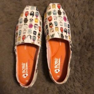 Ladies Memory Foam Bobs from Skechers size 8